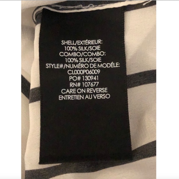 Willa Colorblock Stripe Silk Button-Up Shirt Alice + Olivia - Picture 10 of 12